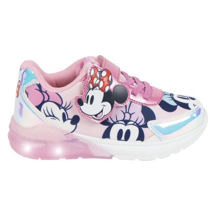 Blikajúce tenisky Minnie Mouse